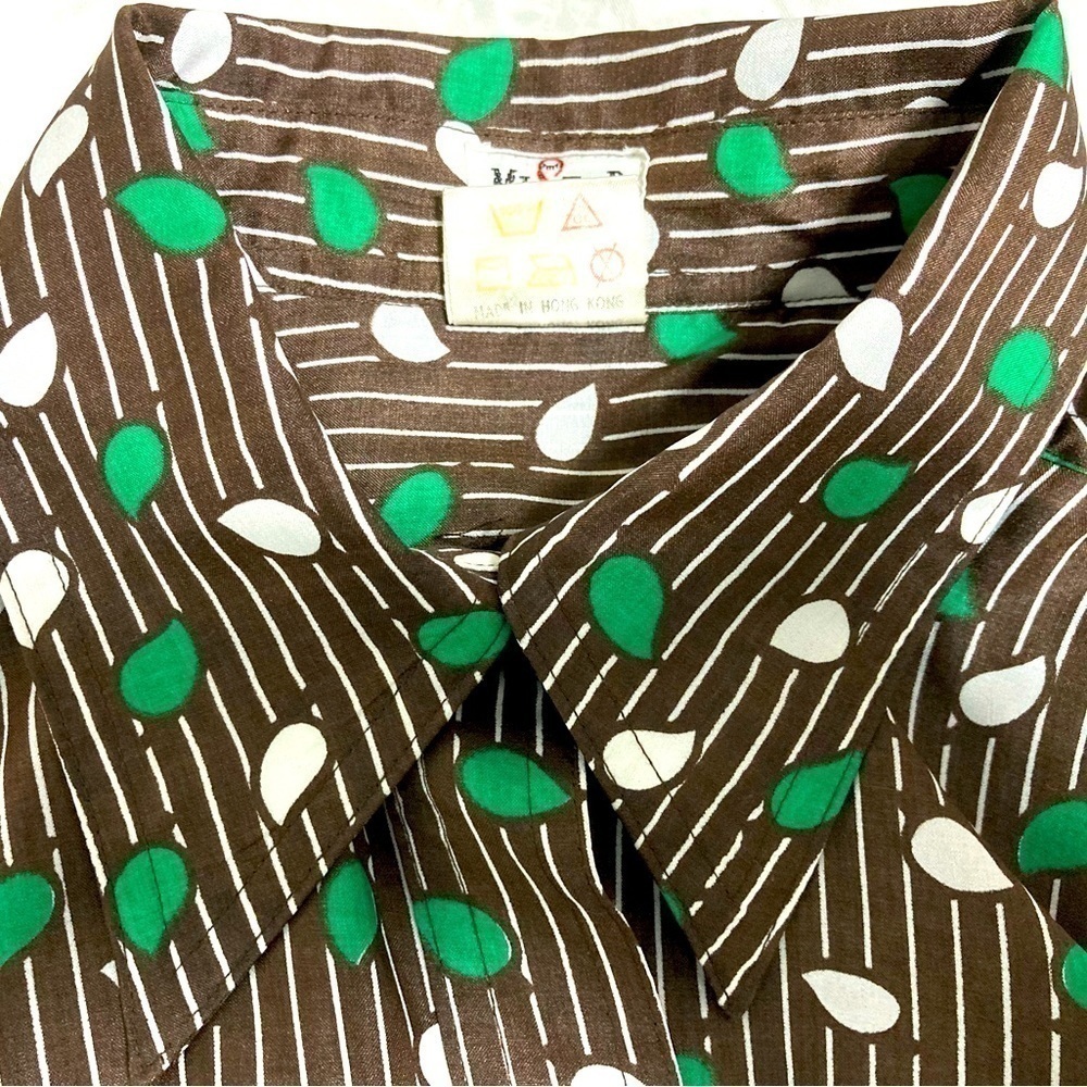 Mister LEONARD VINTAGE LONG SLEEVE BLOUSE WITH TIE - Size Small